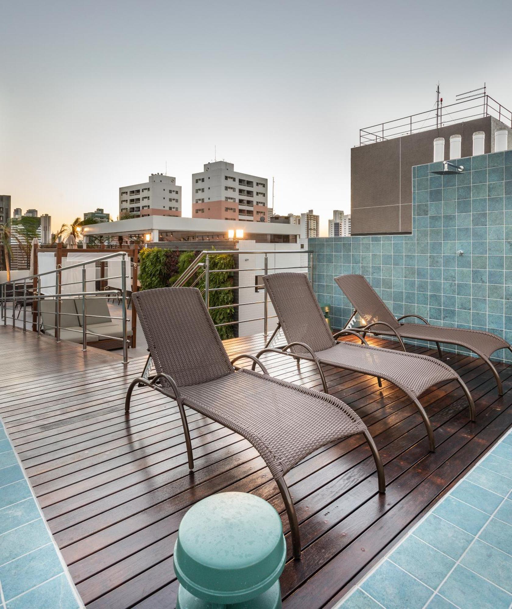 Cobertura Com Jacuzzi E Deslumbrante Vista Mar Lejlighed João Pessoa Eksteriør billede