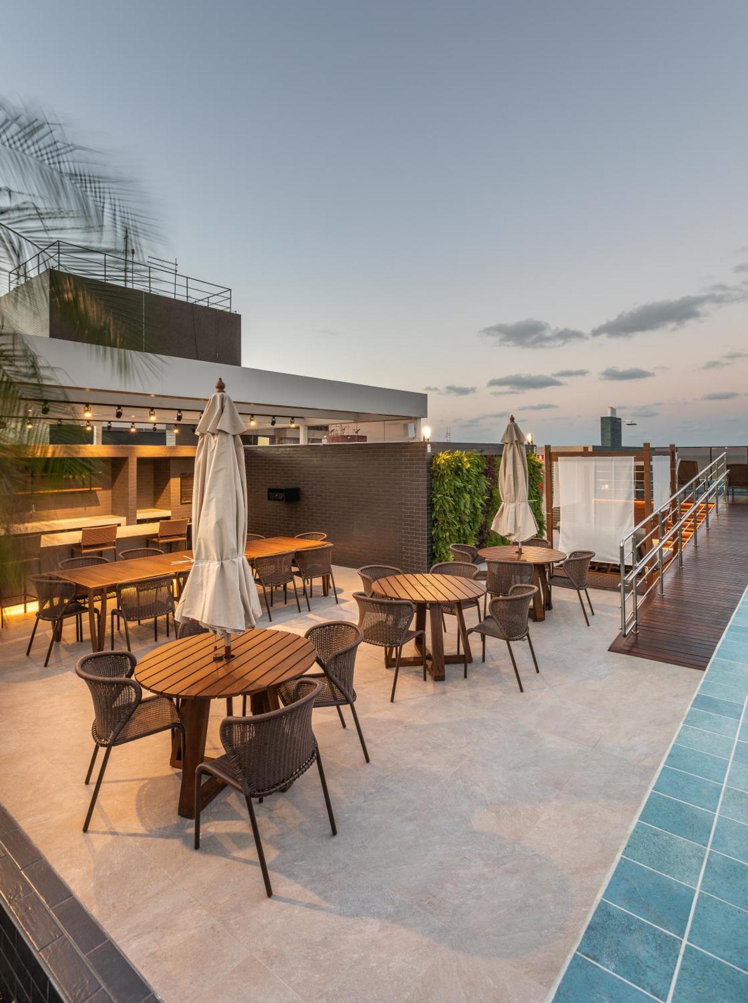 Cobertura Com Jacuzzi E Deslumbrante Vista Mar Lejlighed João Pessoa Eksteriør billede